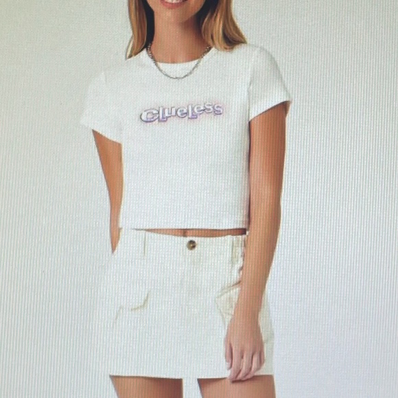 Clueless cropped tshirt - Picture 3 of 7